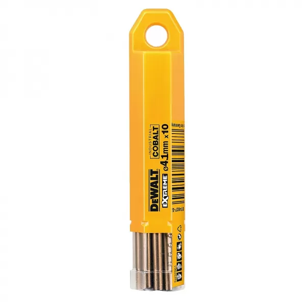 Vrták do kovu HSS-E COBALT 4,1×75mm (10ks) DeWALT DT4925