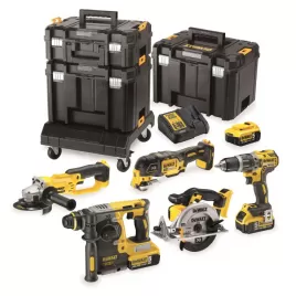 Kombo sada aku nářadí 18V 5,0 Ah DeWALT DCK654P3T