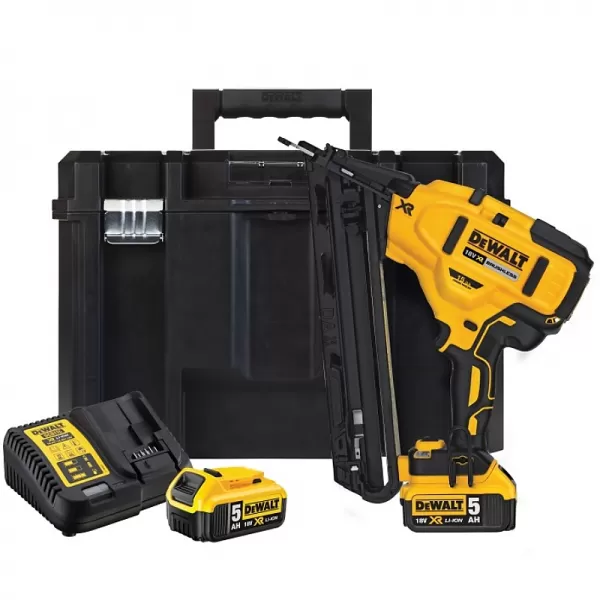 Aku hřebíkovačka 2x5,0Ah 18V DeWALT DCN650P2