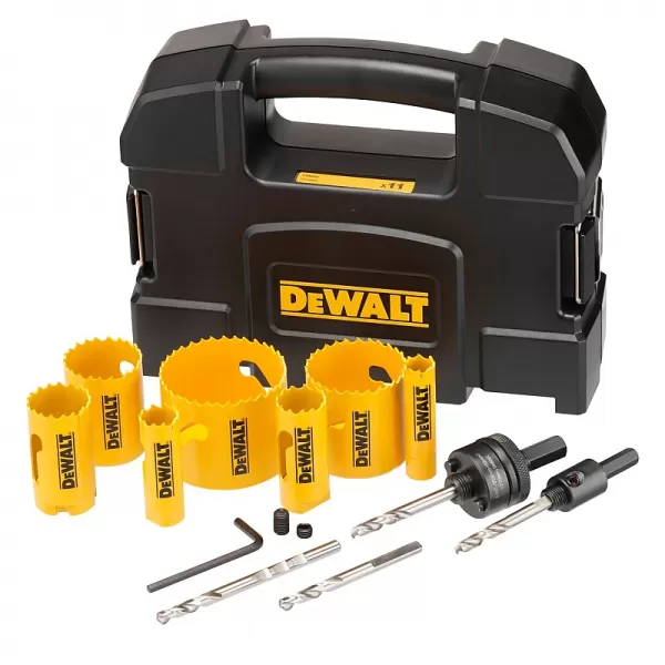 11dílná sada BiM korunek EXTREME pro elektrikáře DeWALT DT90351