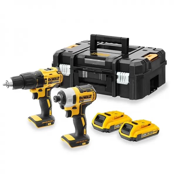 Kombinovaná sada akumulátorového náradia 18V 2x2,0 Ah DeWALT DCK2060D2T