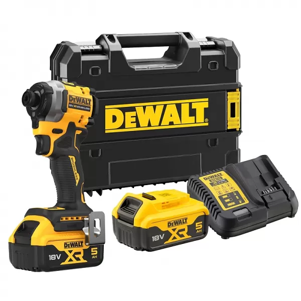 Aku rázový utahovák 18V 2x5,0Ah DeWALT DCF850P2T