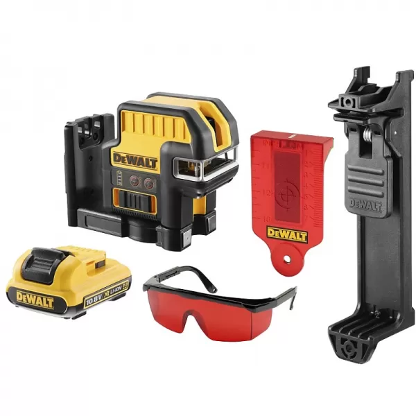 Křížový/pětibobový laser 1x2,0Ah 10,8V DeWALT DCE0825D1R