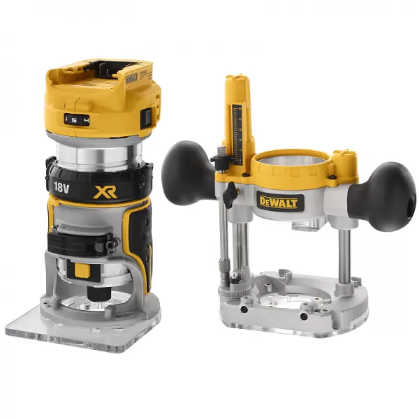 Aku kombinovaná frézka 18V bez aku DeWALT DCW604N