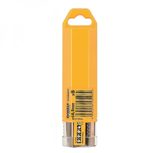 Vrták do kovu HSS-E COBALT 10,5x133mm (5ks) DeWALT DT4944