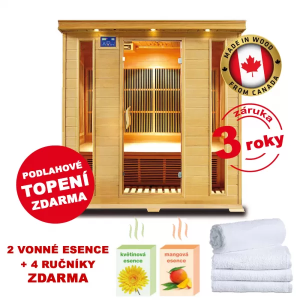 Infrasauna HealthLand DeLuxe 4004 CAR
