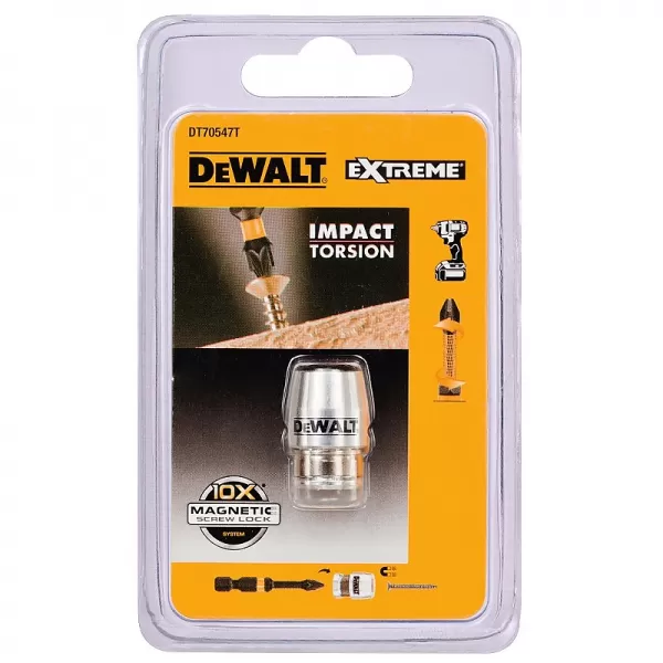 Alu magnetický držák na 50mm Torsion bity DeWALT DT70547T