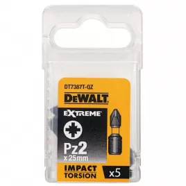 Sada Torsion bitů Pz2x25mm 5ks DeWALT DT7387T