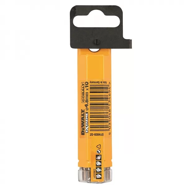 Vrták do kovu HSS-E COBALT 4,8×86mm (10ks) DeWALT DT4928