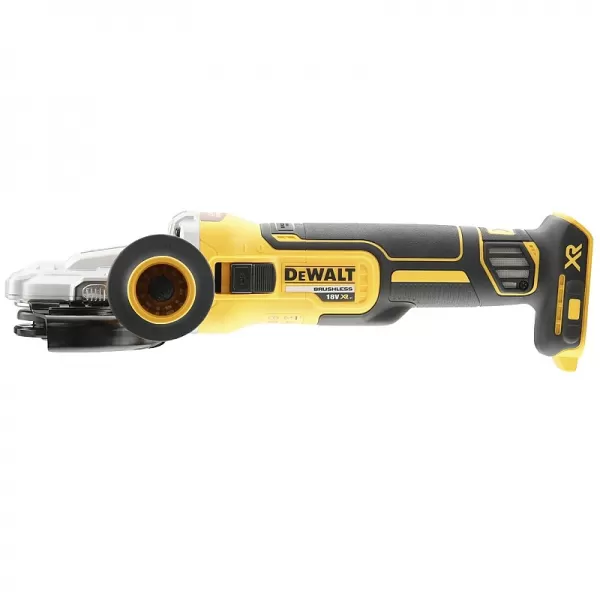 Aku úhlová bruska s plochou převodovkou 125mm 18V bez aku DeWALT DCG405FN