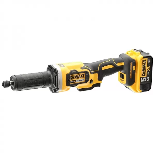 Aku přímá bruska 2x5,0Ah 18V DeWALT DCG426P2