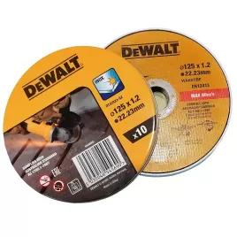 Řezný kotouč 125 x 1,2mm, 10ks DeWALT DT43922