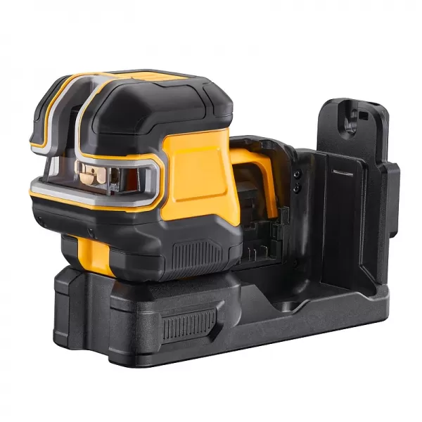 Aku zelený křížový laser s pěti body 18V/12V bez aku DeWALT DCE825NG18