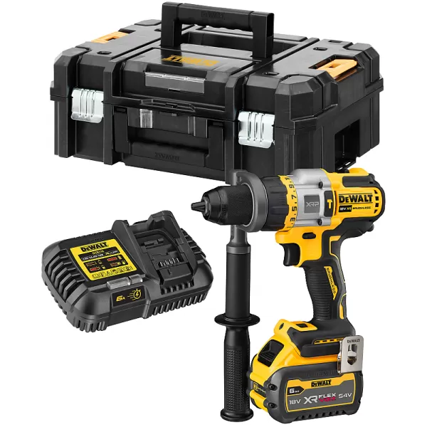 Aku příklepová vrtačka 18V 1x6,0 Ah DeWALT FLEXVOLT ADVANTAGE DCD999T1