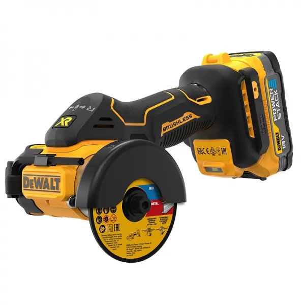 Aku univerzální řezačka 18V 2x1,7Ah DeWALT POWERSTACK DCS438E2T