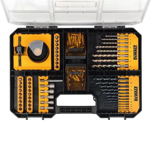 DeWALT DT71569 100 dielna sada bitov a vrtákov
