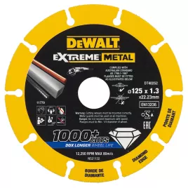 Diamantový kotouč EXTREME METAL 125mm DeWALT DT40252