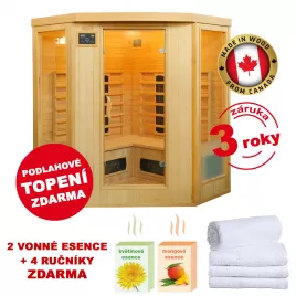 Infrasauna HealthLand DeLuxe 4440 CB/CR
