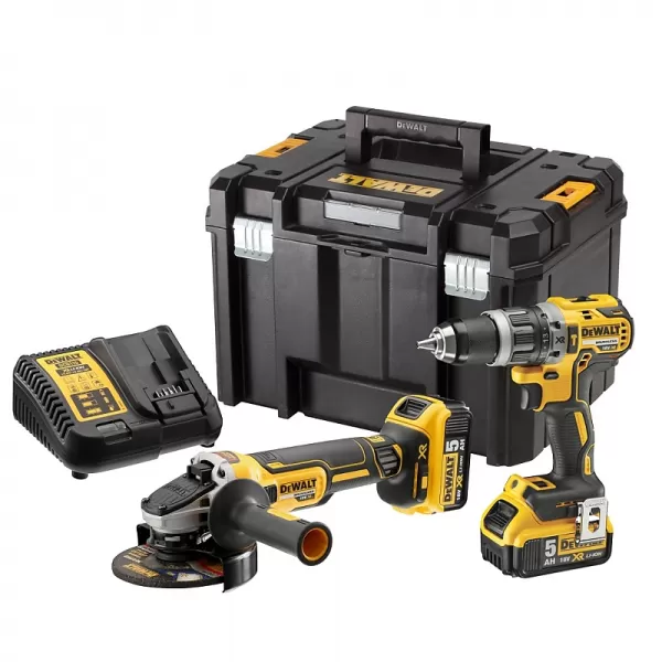 Kombo sada aku nářadí 18V 2x5,0 Ah DeWALT DCK2080P2T