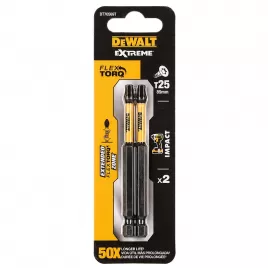 Sada bitů T25x85mm 2ks Extreme Impact Torsion DeWALT DT70569T