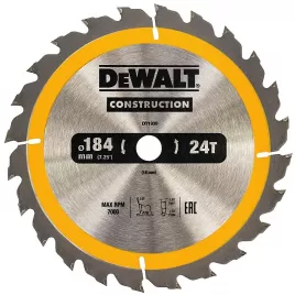 Pilový kotouč 184x16mm 24z DeWALT DT1939