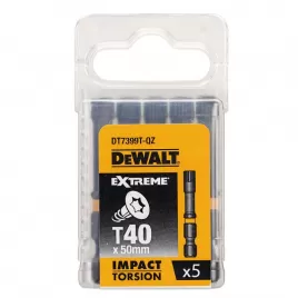 Sada Torsion bitů T40x50mm 5ks DeWALT DT7399T