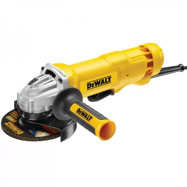 Úhlová bruska 1010W 125 mm s páčkovým spínačem DeWALT DWE4203
