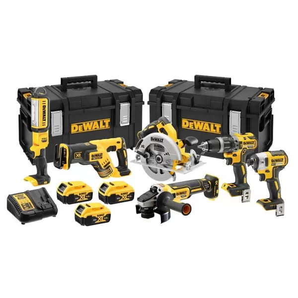 Kombo sada aku nářadí 18V 3x5,0 Ah DeWALT DCK623P3