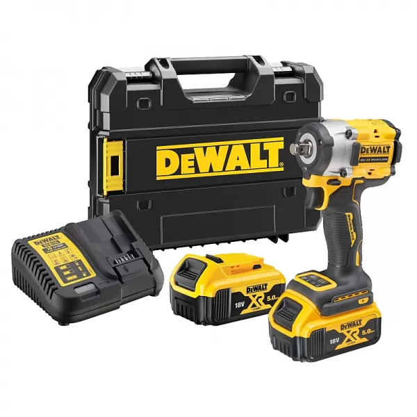 Aku rázový utahovák 18V 2x5,0Ah DeWALT DCF921P2T
