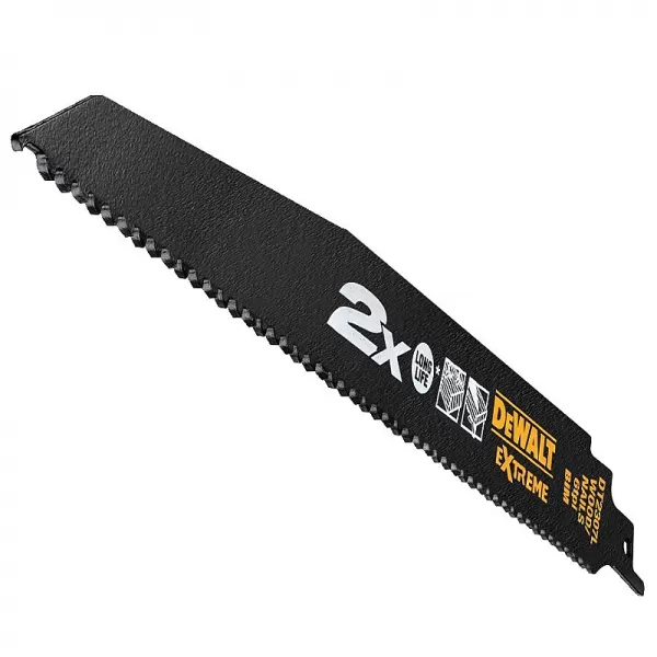 Pilový plátek pro řezání dřeva a dřeva s hřebíky pro mečové pily (5ks) 228mm DeWALT DT2307L