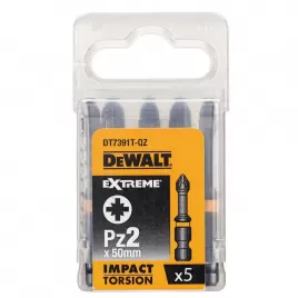 Sada Torsion bitů Pz2x50mm 5ks DeWALT DT7391T