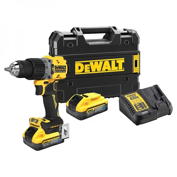 Aku příklepová vrtačka 18V 2x5,0Ah DeWALT POWERSTACK DCD805H2T