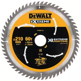 Pilový kotouč 210x30mm 60z DeWALT FLEXVOLT DT99567