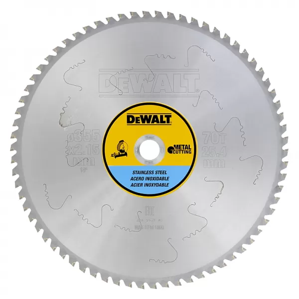 Pílový kotúč na rezanie kovu 355x25,4mm 70z EXTREME DeWALT DT1921
