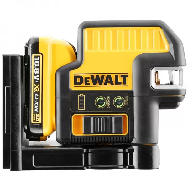 Křížový pětibodový laser se zeleným paprskem 1x2,0Ah 10,8V DeWALT DCE0825D1G