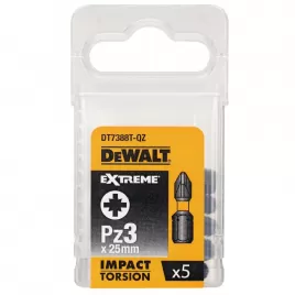 Sada Torsion bitů Pz3x25mm 5ks DeWALT DT7388T