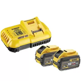 2x akumulátor 54V 9,0Ah FLEXVOLT + nabíječka DeWALT DCB118X2