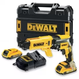 Aku bezuhlíkový šroubovák na sádrokarton 18 V Li-Ion 2x5,0 Ah DeWALT DCF620P2K