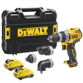 Aku vrtačka s multifunkční hlavou 12V 2x3,0Ah DeWALT DCD703L2T