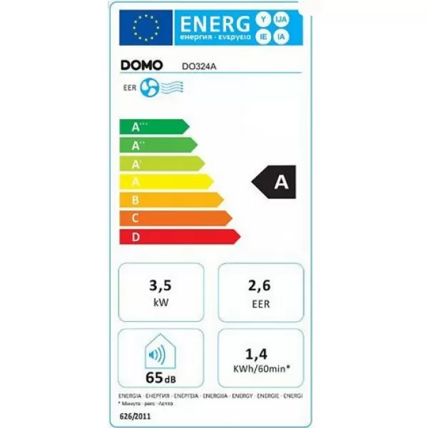 Mobilní klimatizace DOMO DO324A