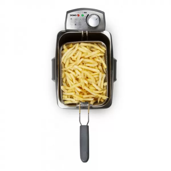 Fritéza nerezová bílá DOMO DO519FR