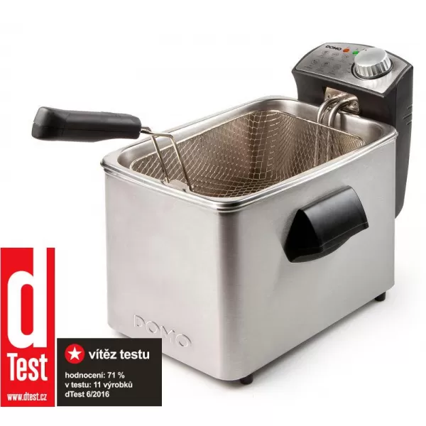Fritéza celonerezová DOMO DO458FR