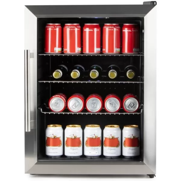 Barová lednice s skleněnými dveřimi 60 l DOMO DO91609BK