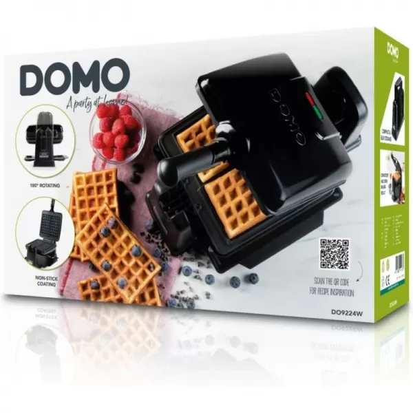 Vaflovač otočný - manuální - DOMO DO9224W