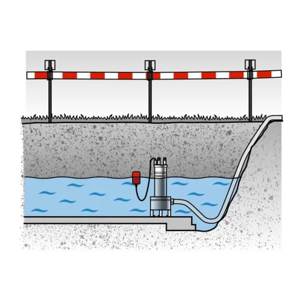 Drenážní kalové čerpadlo na stavební a znečištěnou vodu DP 28-10 S Inox Metabo 604112000