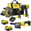 Kombo sada aku nářadí V20 18V 2x4,0Ah Stanley FatMax SFMCK459M2S