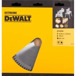 Pilový kotouč Series 40 pro kotoučové pily 216x30mm 80z TCG -5° DeWALT DT4286