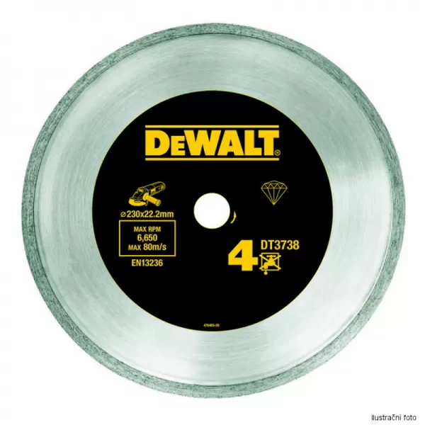 Dia kotouč Laser 4 na dlažby a obklady 125x22,2mm DeWALT DT3736