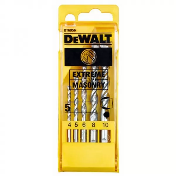 5-ti dílná sada vrtáků EXTREME do zdiva DeWALT DT6956