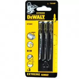 Pilový plátek na laminát zakřivené řezy pro přímočaré pily 82mm 5ks DeWALT DT2081